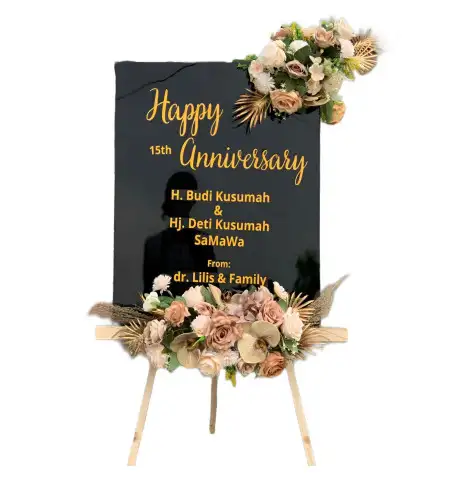 Papan Bunga Akrilik Prunggahan Wetan